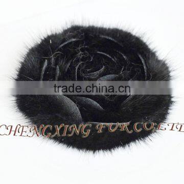 CX-A-43 China factory Large Size Mink Fur Fancy Fashion Brooches Pin