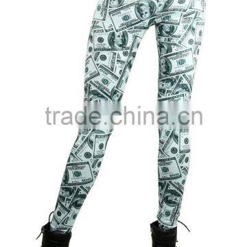 MGOO Cute Girls Active Leggings For Sport Running High Waist Lycra 95% Polyester 5% Spandex Low Minimum Leggings photo-4