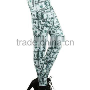 MGOO Cute Girls Active Leggings For Sport Running High Waist Lycra 95% Polyester 5% Spandex Low Minimum Leggings photo-5