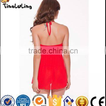 Hot Sale Lingerie Manufacture Sexy Unique Lingerie Babydoll Bridal Nightwear Erotic Nightwear for Women photo-2