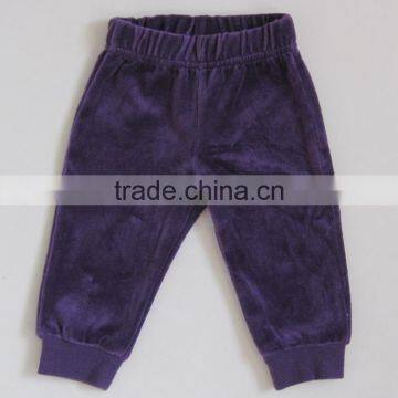 R&H Casual long purple woven children pants