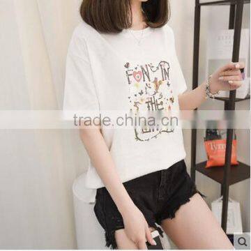 2017 Soft Simple Cheap Cotton Wholesale Tshirt photo-4