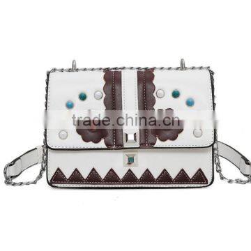 Zm50330b Europe Fashion Contrast Color Women Bags Trendy Single Shoulder Bag photo-5