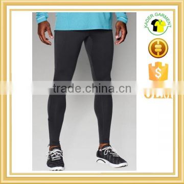 gym fit leggings with custom sublimation logo for men