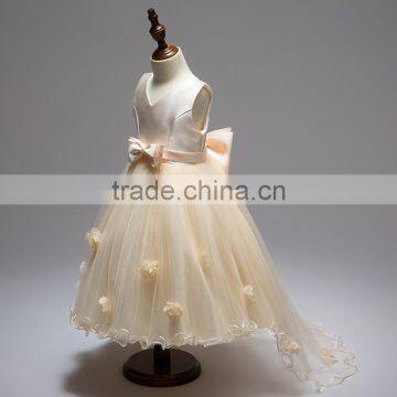 High Quality 2017 Baby Girl Party Dress Children Frocks Designs Baby Girl Dresses#L555 photo-3