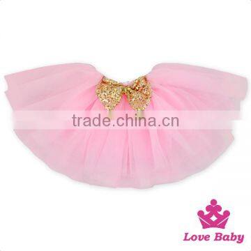Fantastic Baby Girl Pink Tutu dress Sequins Short Fluffy Dress For Little Girl Party Dress