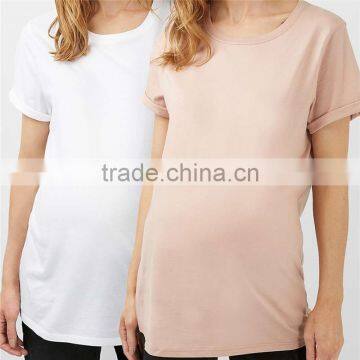 Boyfriend Style Garment Slogan Oem Multipack Maternity Nursing Blouse photo-5