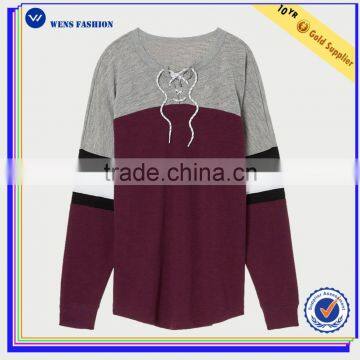 Dongguan Womens Long Sleeve Pullover Sweatshirts Without Hood photo-4