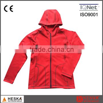 Wholesale Ladies Powerstretch Jacket Sweatshirt Women With Hood photo-4
