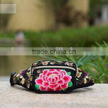 Chinese style,embroidery stitches,waist bag for sports/trival/Iphone/purse coin