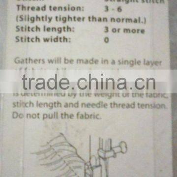 Janome Sewing Machine Gathering Foot Part no 200-124-007 5mm Maximum Width photo-2