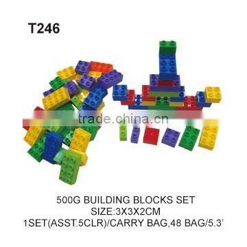 500 g Educational Blocks Plastic Building Tube Toy For Kids photo-6