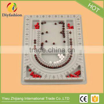 PE DIY Beads Design Flocking Plate Template Board for Necklace photo-3