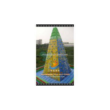 inflatable rock climbing  wall for sale