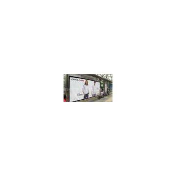 outdoor eco-solvent Light box digital billboard  for bus shelter advertising ads online