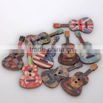Restoring Ancient Ways is Painted Eyes Acoustic Guitar Buttons photo-2