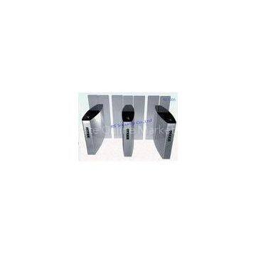 Security Flexible Biometric Speed Turnstile Flap Barrier Gate With Relay Signal