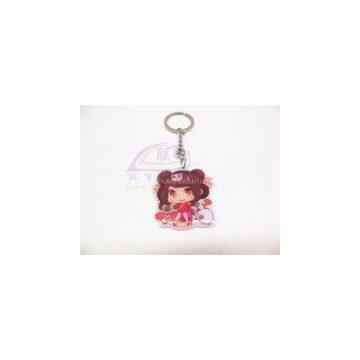 Metal Key Chain Wholesale Custom Printed Keyrings Promotion gifts