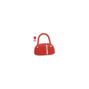Handbag Style Soft Rubber Customized USB Flash Drive With Logo