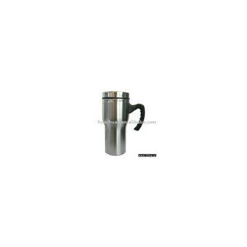 Sell 16oz. Double-Wall Stainless Steel Travel Mug with Arc Body