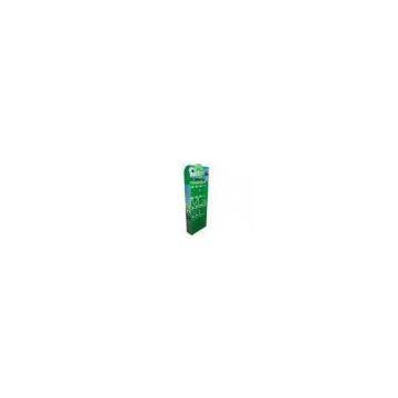 Recyclable Towel / Glove Cardboard Hook Display Advertising With Logo Embossed