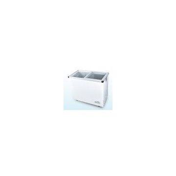 SD/SC-278L single temp sliding glass doors deep freezer