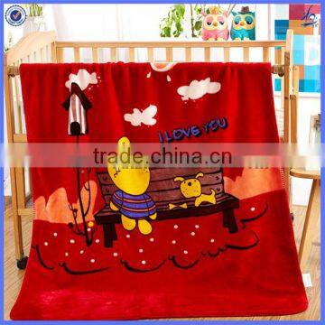 2017 new fashion good quality minky knitted baby blanket animal