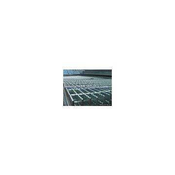 Grating panel, grating plate, steel bar grating, grating sheet