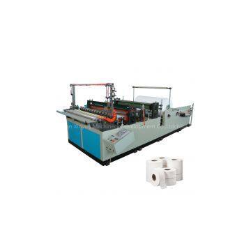 Hot sale toilet tissue jumbo roll paper coverting machine