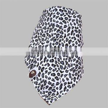 triangle pattern drool bibs multi-purpose cotton baby bandana