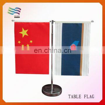 Metal Cross Table Flag Stand