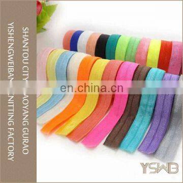 OEM fold over elastic belt for underwear accessories