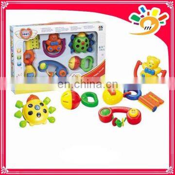 Colorful Cute Baby Rattle Baby Bell Set(5 pieces one set)