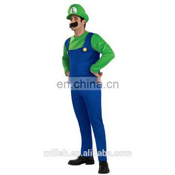 2017 Hot Wholesale Funny Halloween Costumes Cosplay Super Mario Brother Costumes for Adult MFJ-0076 photo-4
