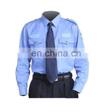 CVC Breathable Fabric of Guards Security Shirt With Long Sleeves photo-3