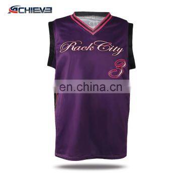 create wholesale basketball uniforms dresses for women reversible blank basketball jerseys