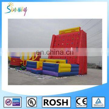 Sunway Inflatable Kids Rock Climbing Wall, Adventure Climbing Games, Cheap Inflatable Climbing Wall photo-2