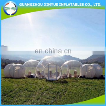 Outdoor camping tent inflatable bubble tent transparent