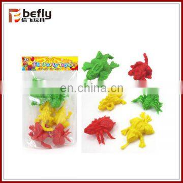 Cheap colorful plastic mini toys animals