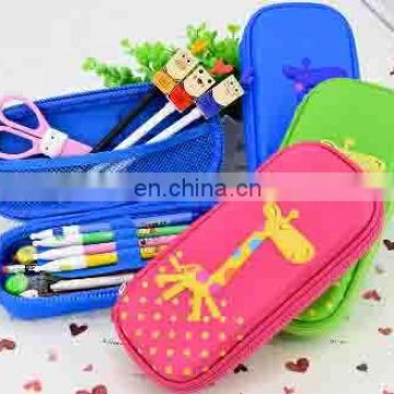 wholesale back to school zipper lock polyester pencil case