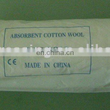 absorbent cotton wool roll