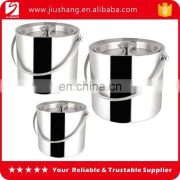 2016 New personalized galvanized drink ice bucket with lid