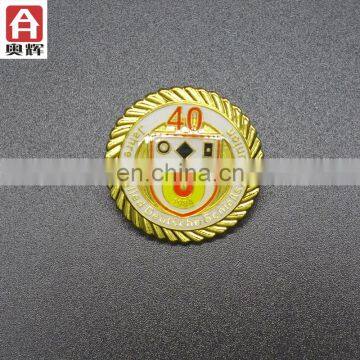 Good Quality Zinc Antique Copper Suit Badge photo-3