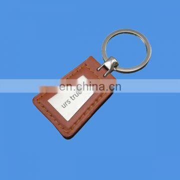 custom design leather key chain with logo