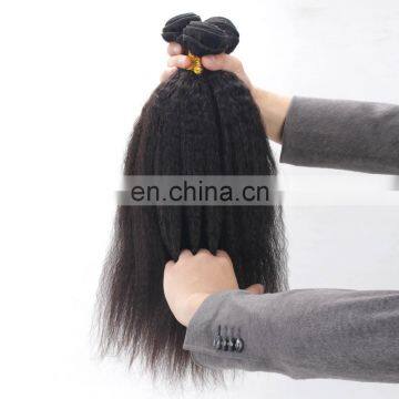 Wholesale Kinky Straight Natural Hair Extensions Crochet Hair Extension Indian Human Hair photo-6