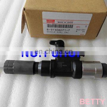 100% genuine and new  Common rail Injector 095000-5001 095000-5006 for 8-97306071-7 8973060717