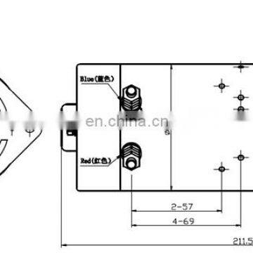 12V 24V 48V 1.2KW Permanent Magnet Motor DC photo-6