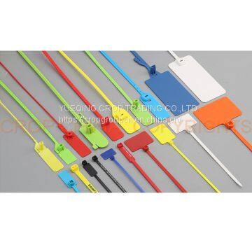 Plastic Special Marker Tag Cable Tie With Labels photo-2