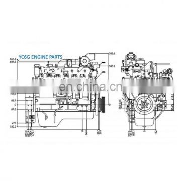 Mixer core J4R00-1113545B for yuchai engine commingler core