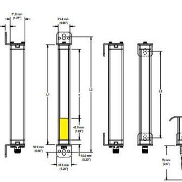 Легкие завесы безопасности Banner LS2TP30-900Q88
